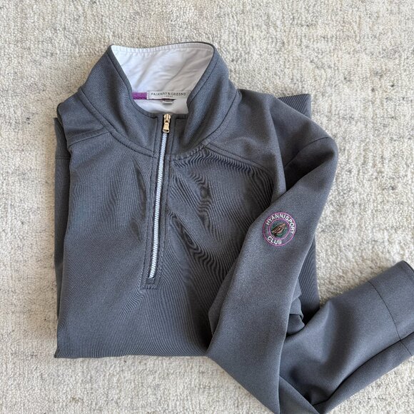 Hyannisport Club Women's Quarter Zip Fairway & Greene Sweater Size XL - Picture 1 of 5